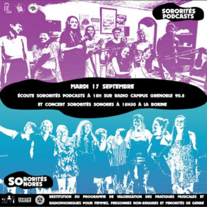 Sororité podcast Grenoble Le ciel La bobine