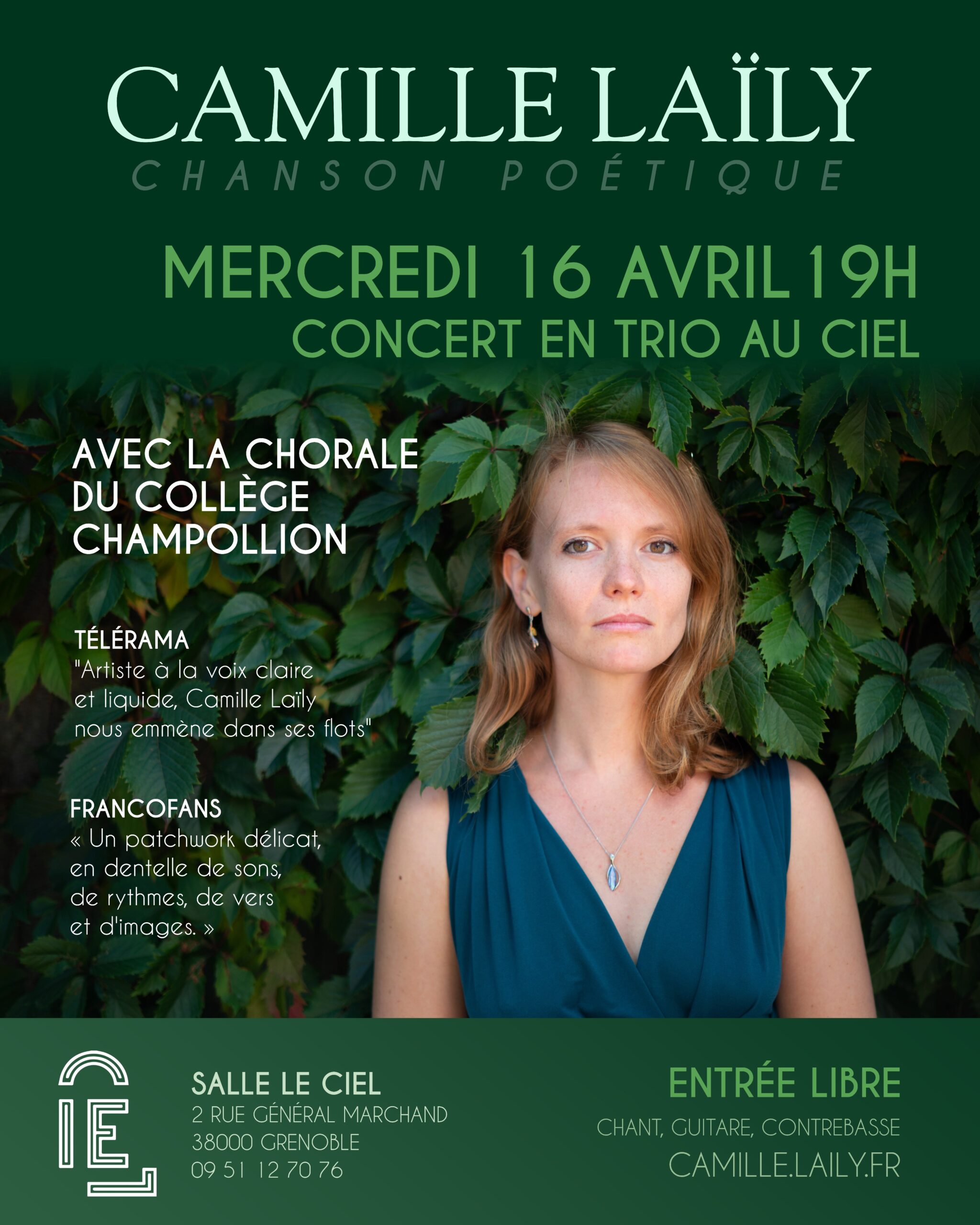 Apérophonie : Camille Laïly et la chorale du collège Champollion episode artwork