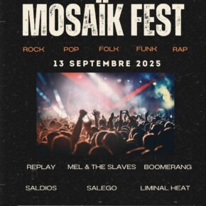 Affiche du Mosaïk Fest festival de musique à Grenoble