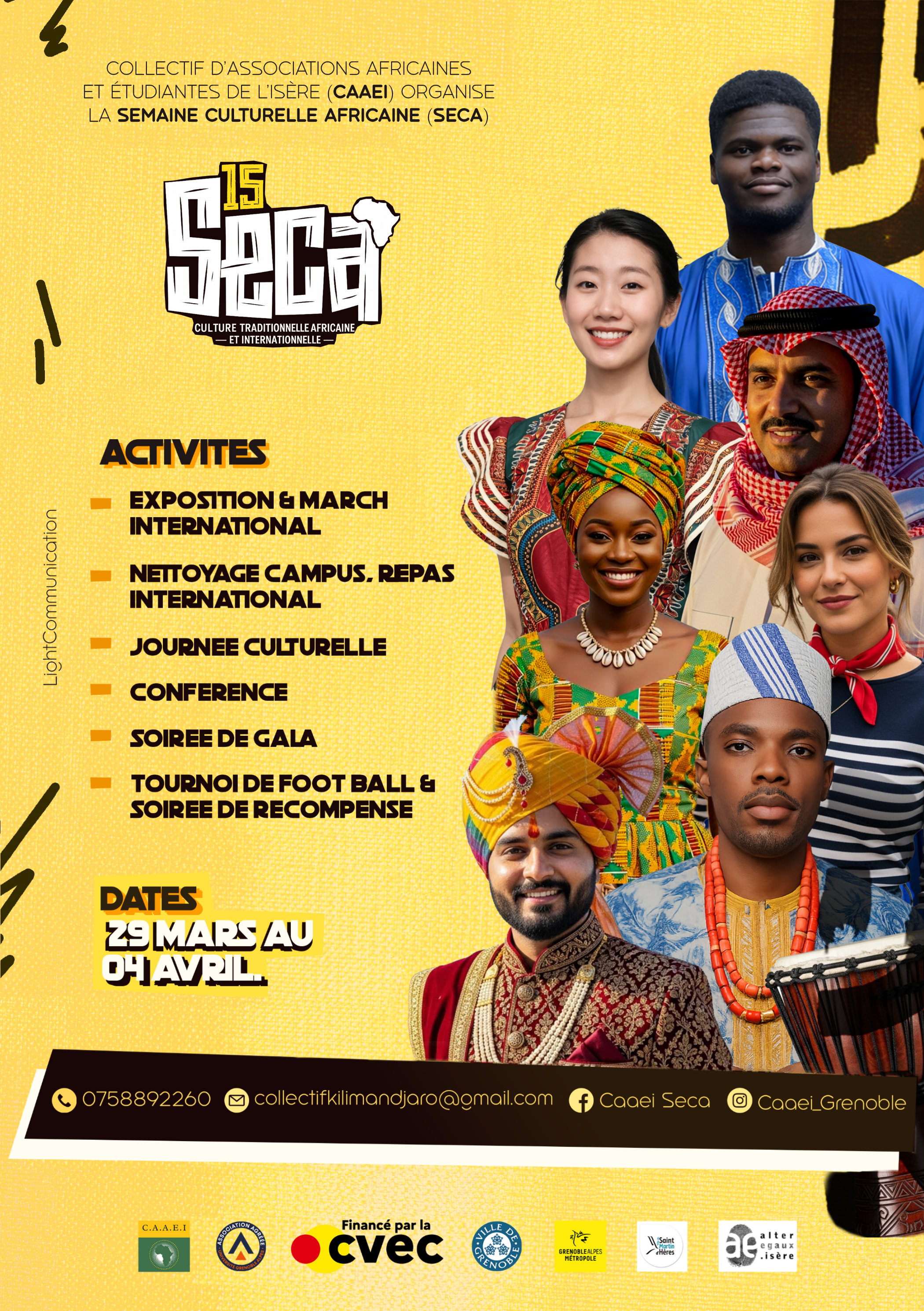 Aperophonie – Semaine Culturel Africaines organisé par le CAAEI